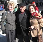 At Nashville's 2009 Veterans Day Parade with Peggy Jones and husband Retired General William D. Jones who was Co-Grand Marshal